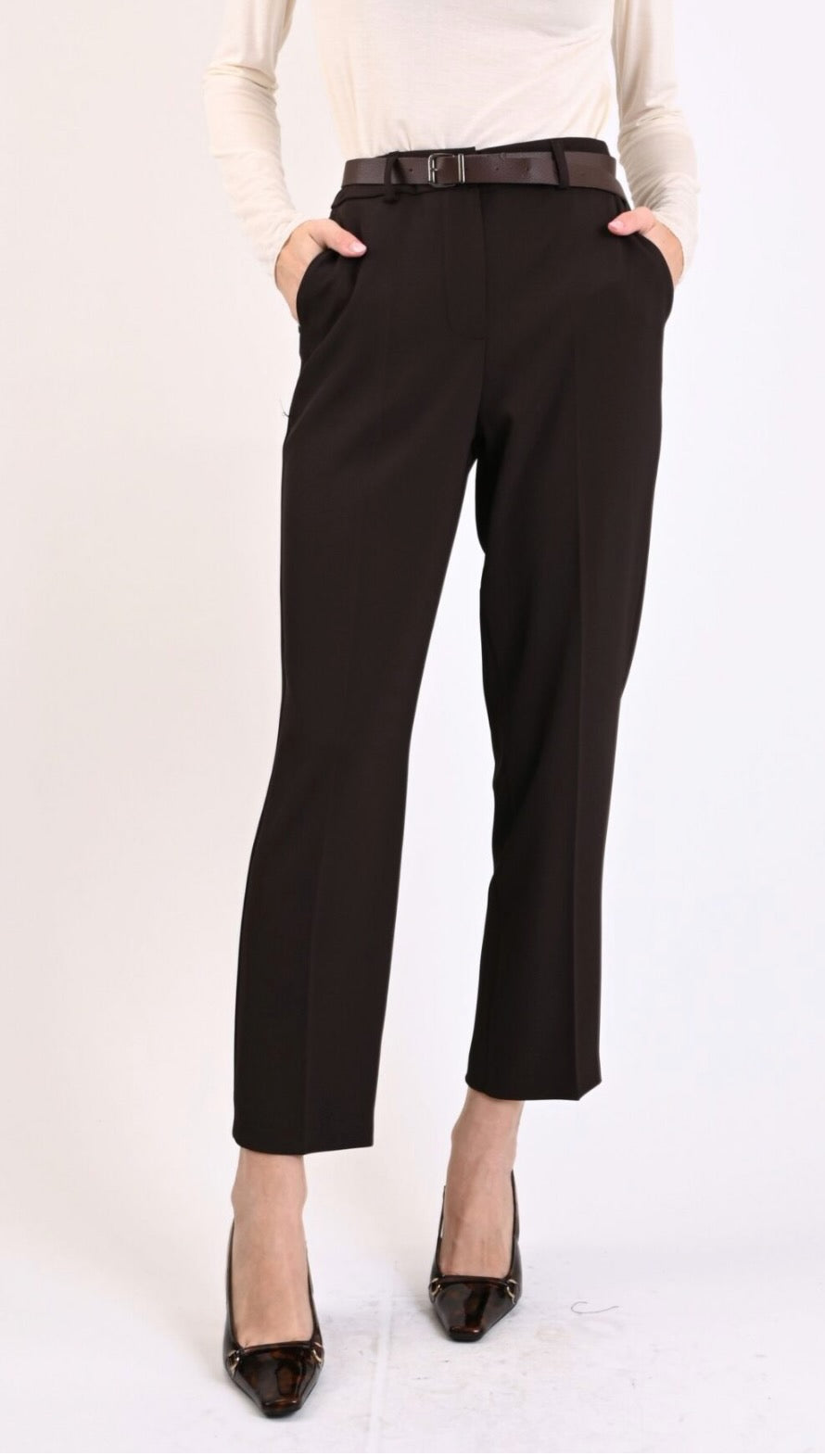 Pantalone da completo in cady