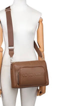 Borsa a tracolla con tasca