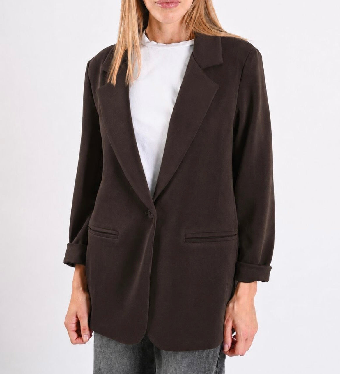 Blazer effetto tuta