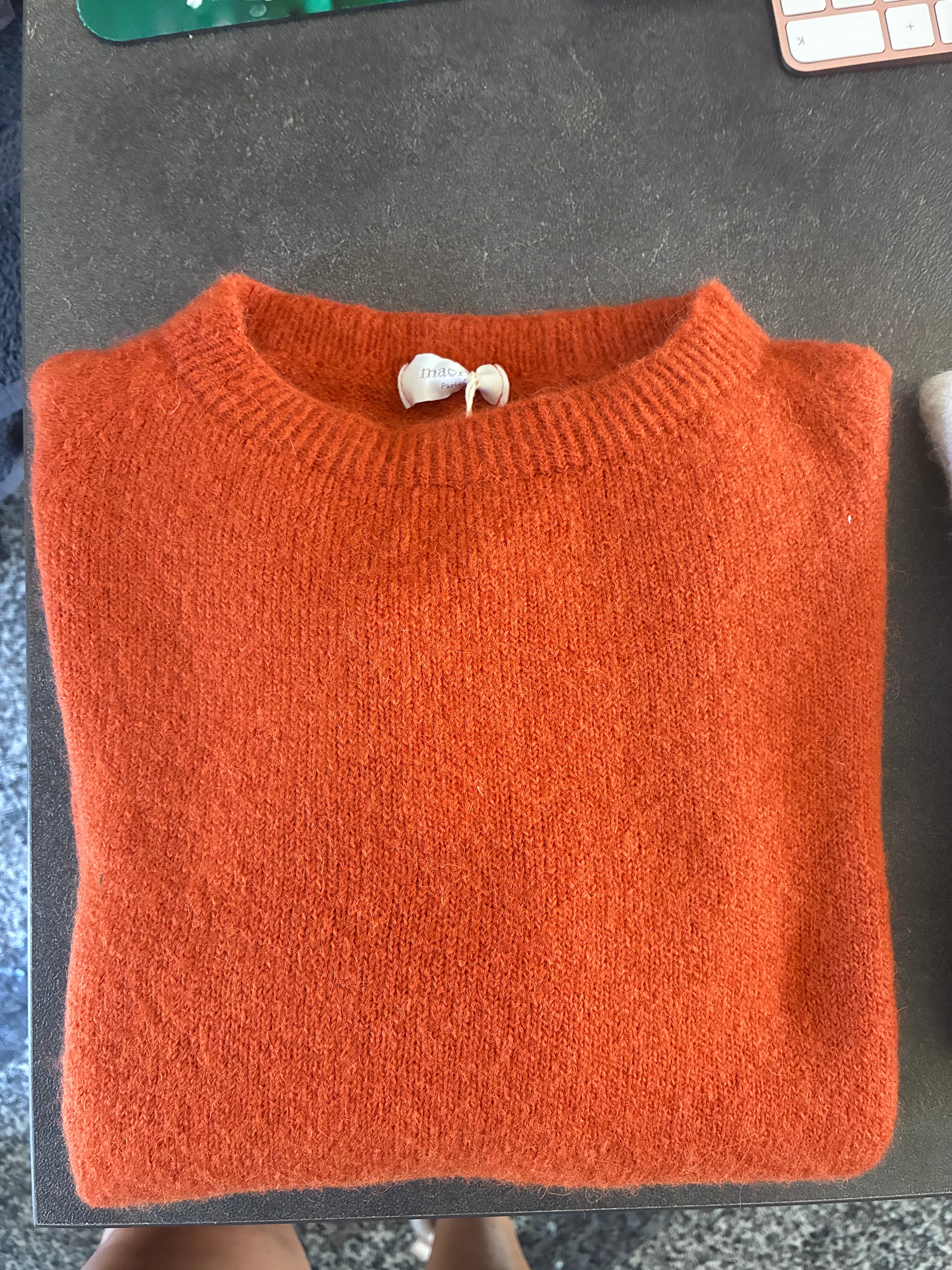 Maglione girocollo in maglia morbida