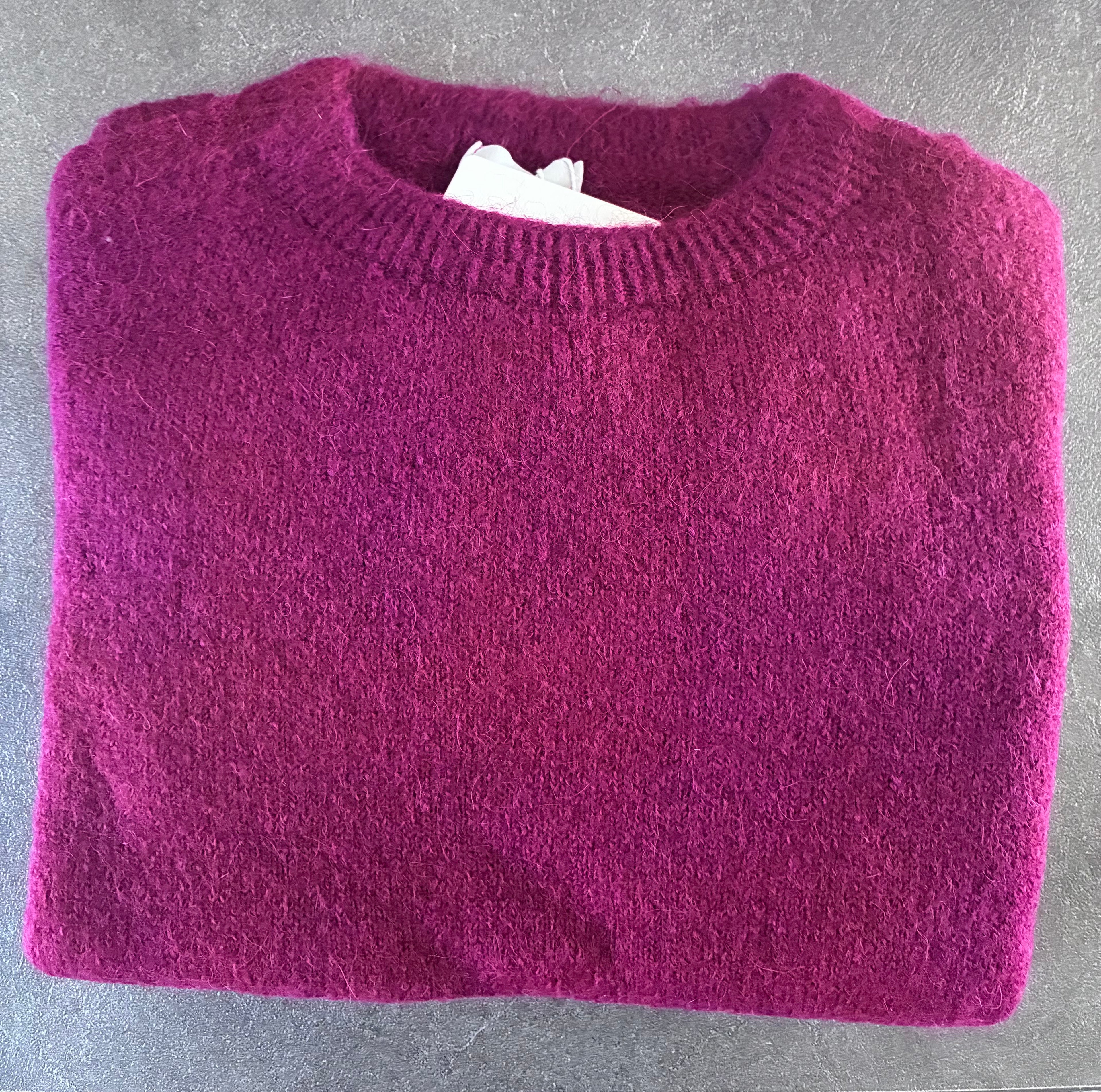 Maglione girocollo in maglia morbida