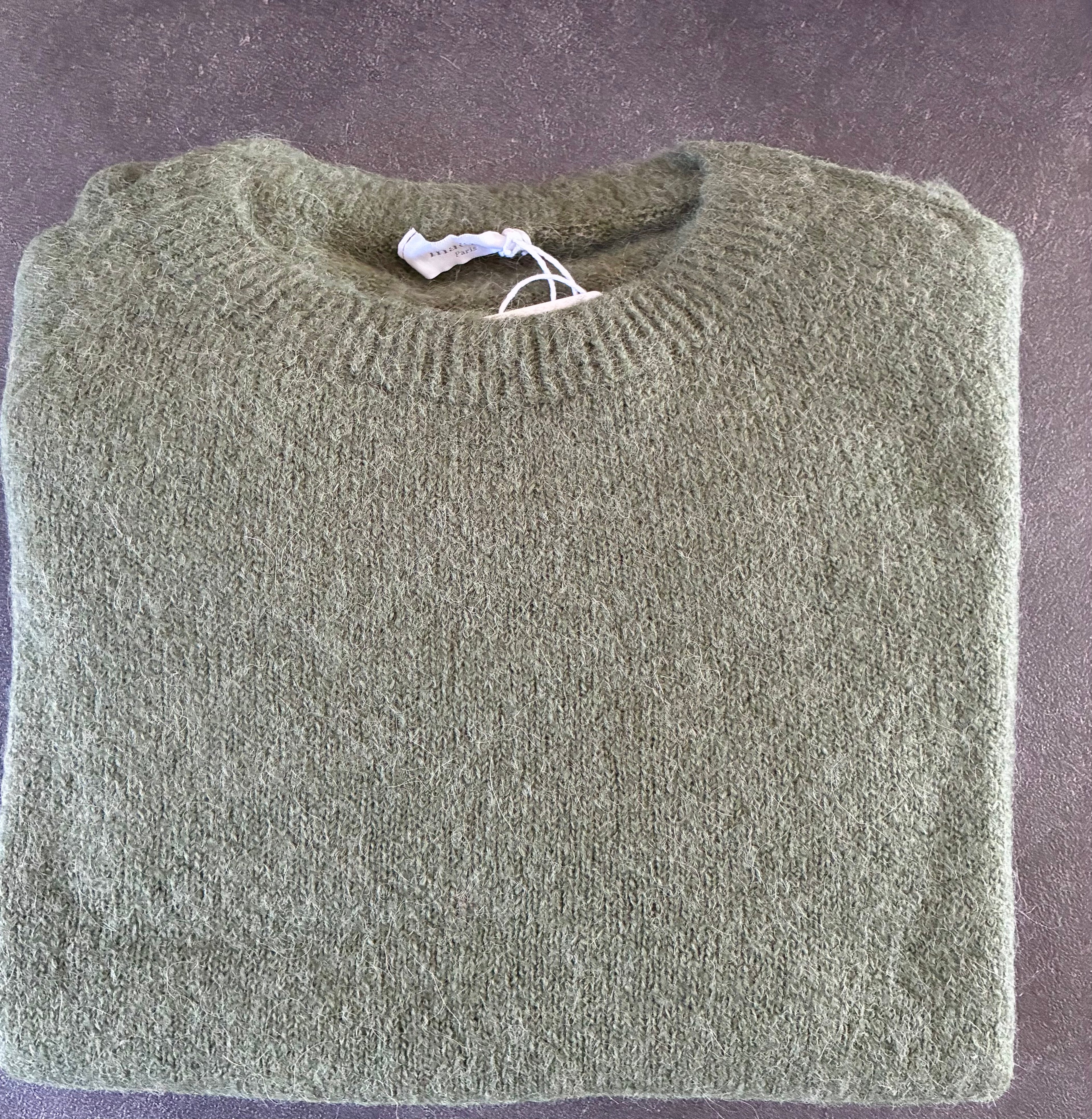 Maglione girocollo in maglia morbida