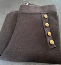 Pantalone in maglia con bottoni